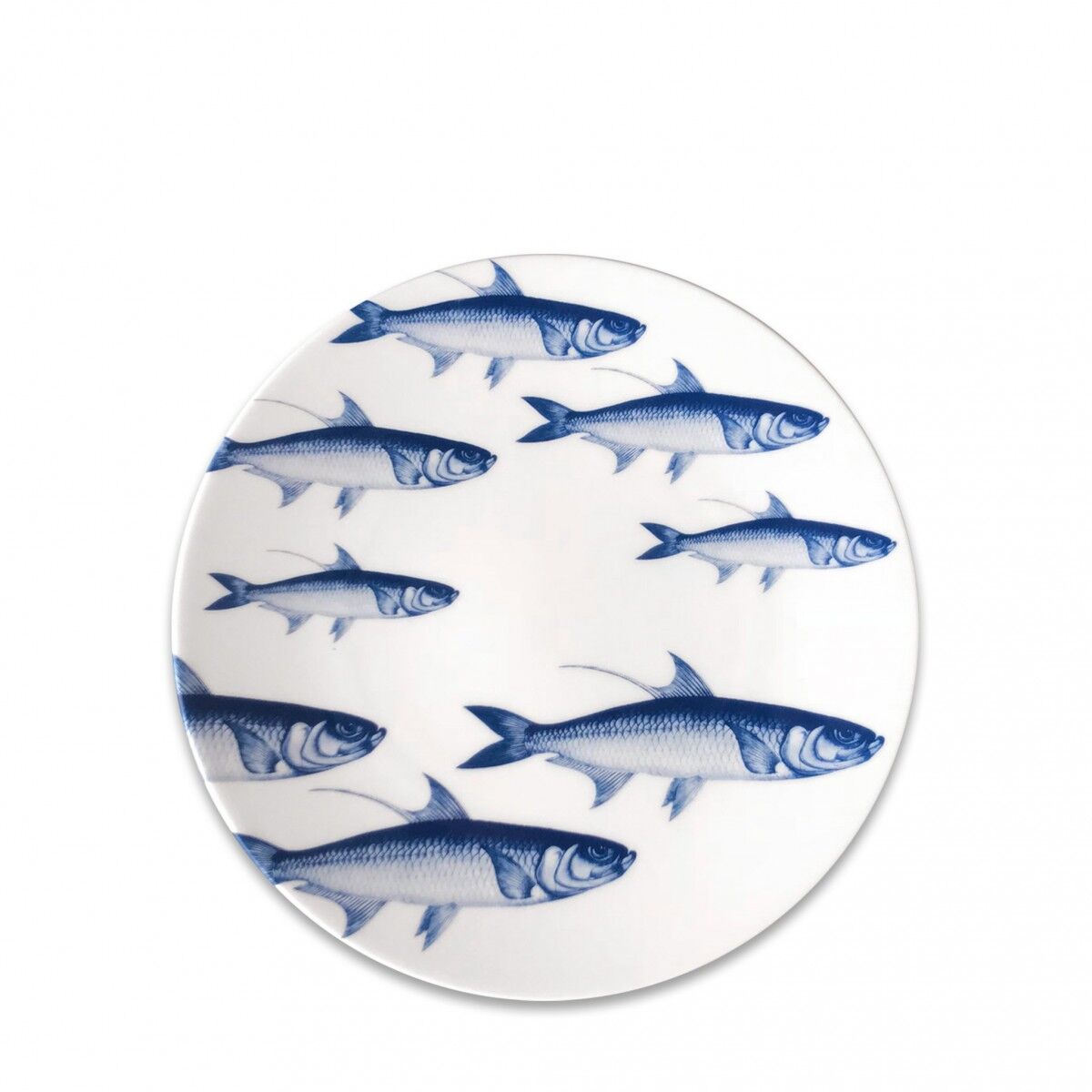 School of FIsh Coupe Salad or Dessert Plate