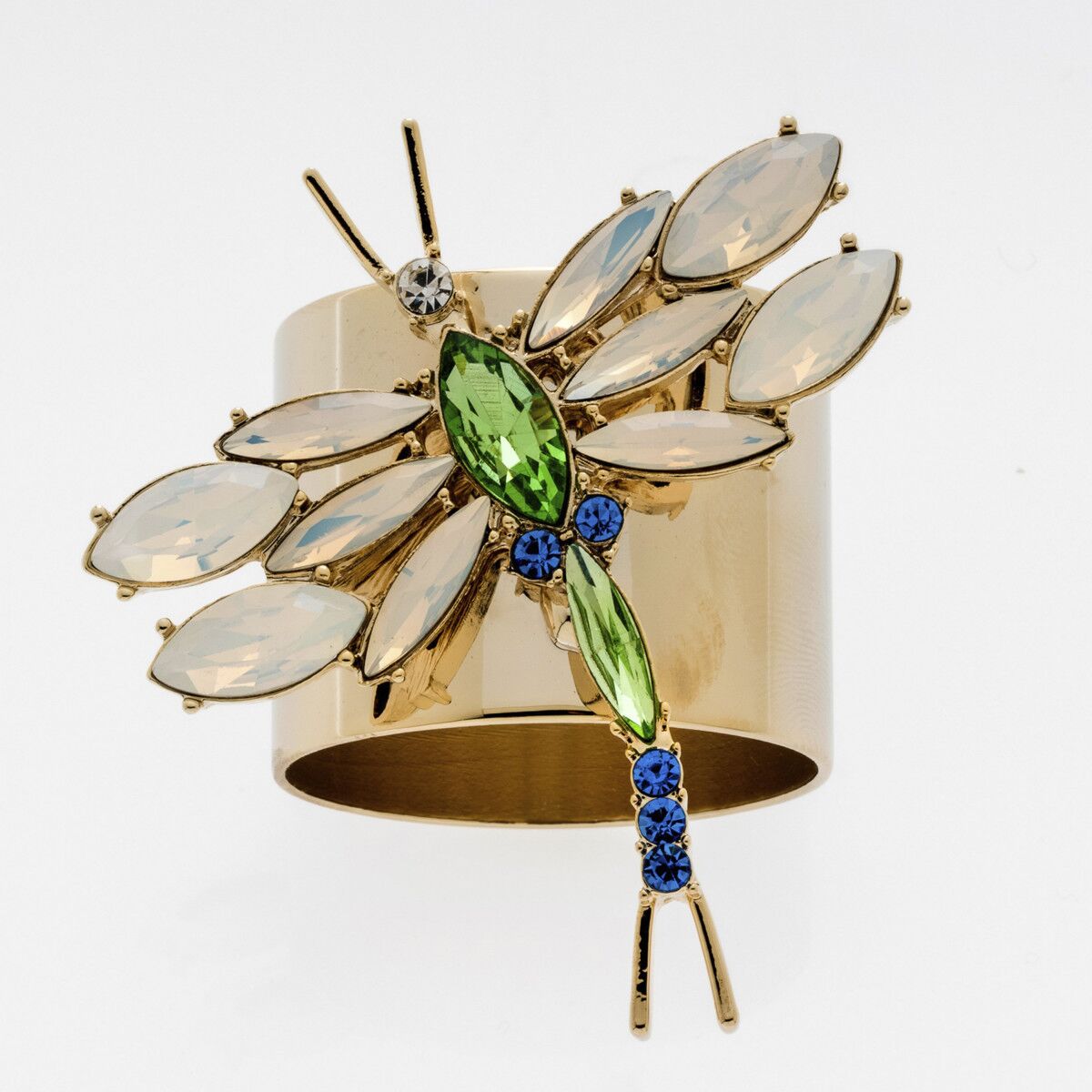 DragonFly Napkin RIng Opal