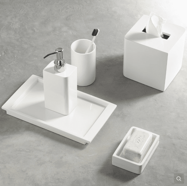 Kassatex Lacca White Collection