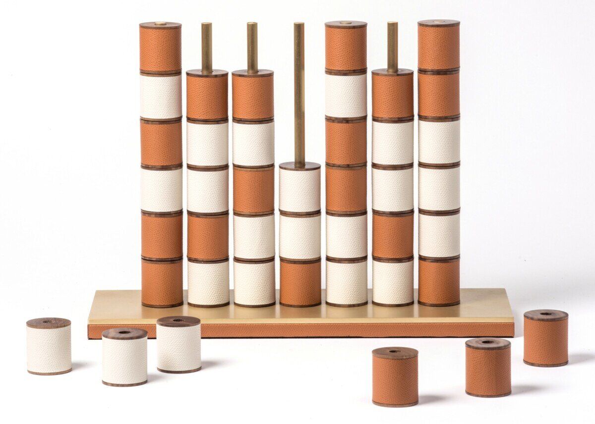 Connect Four Game in Liverpool Leather