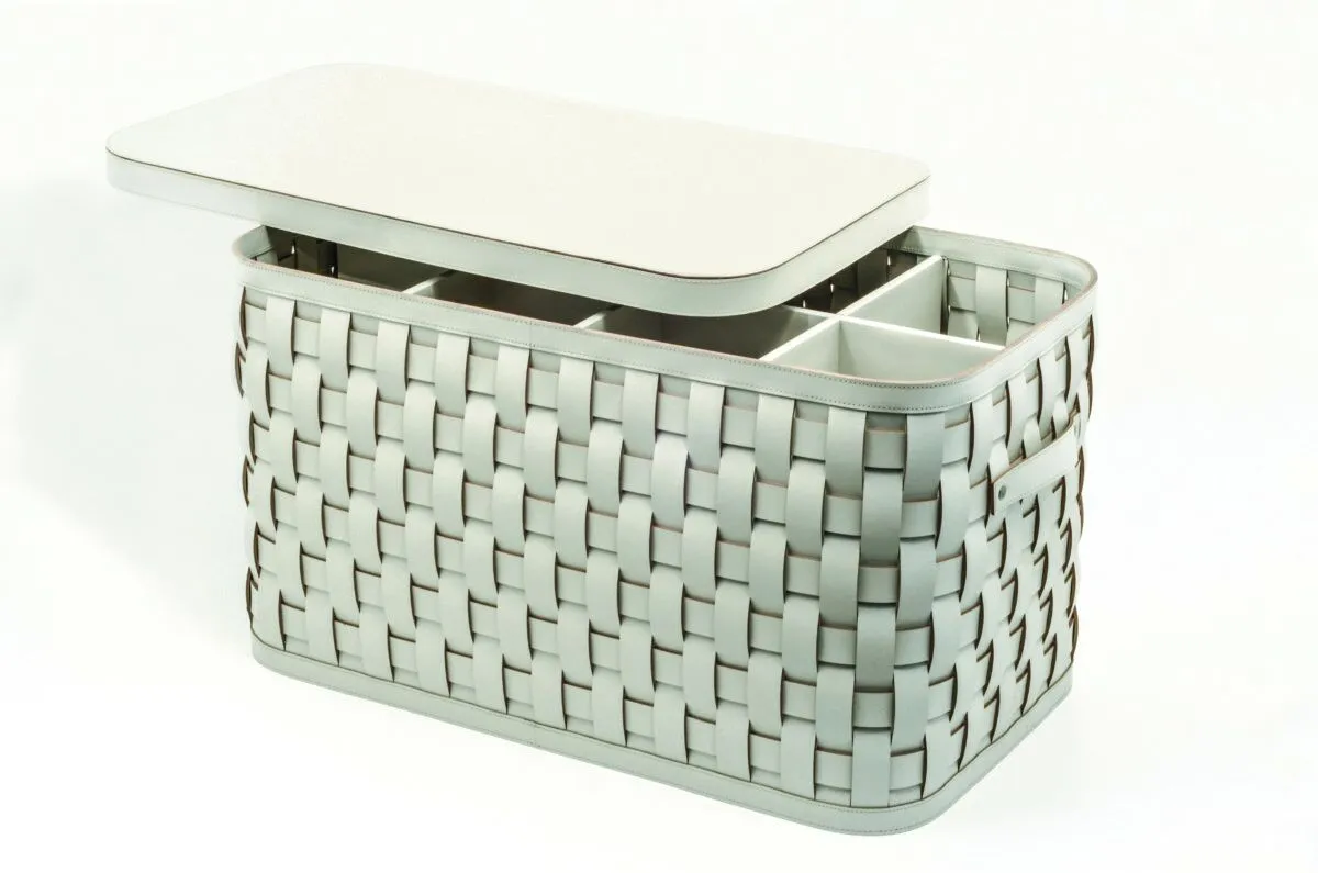 Classic Woven Shoe Basket