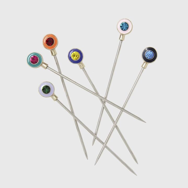 Enamel Gem Cocktail Picks 1