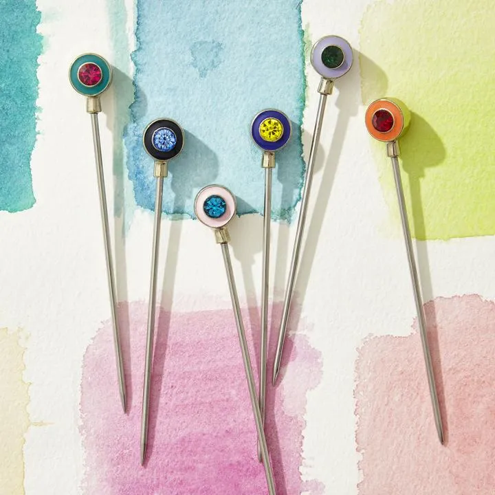 Enamel Gem Cocktail Picks 2