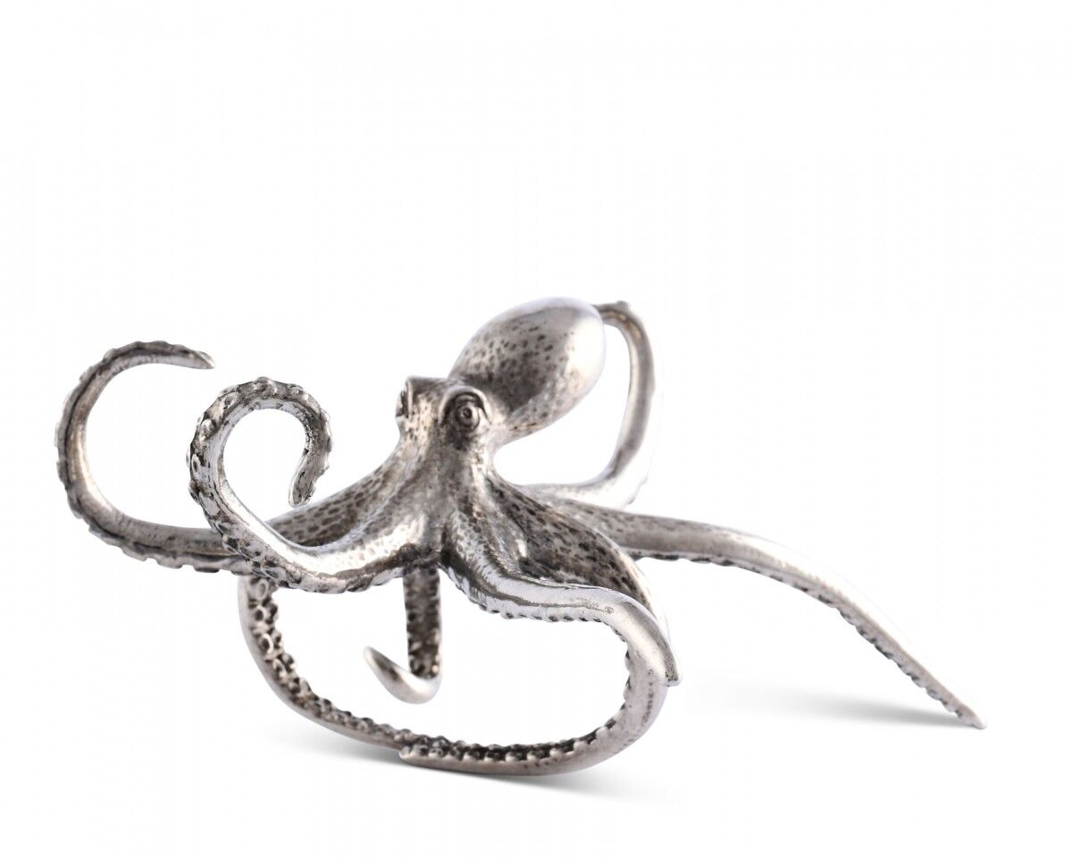 Pewter Octopus Napkin Ring