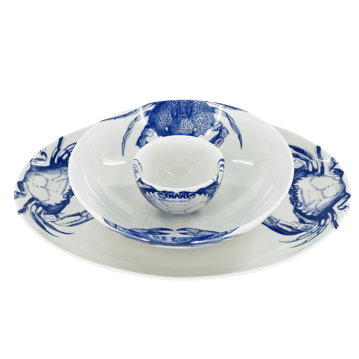 Blue Crab Porcelain Collection