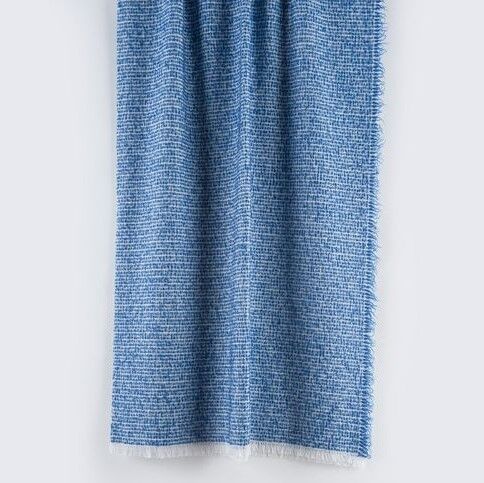 Masserano Cashmere Plaid Soft Blu 1