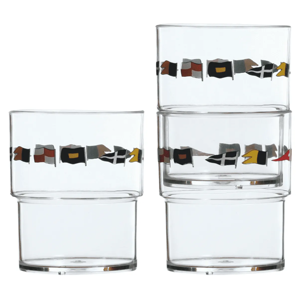 Regata Stackable Glasses