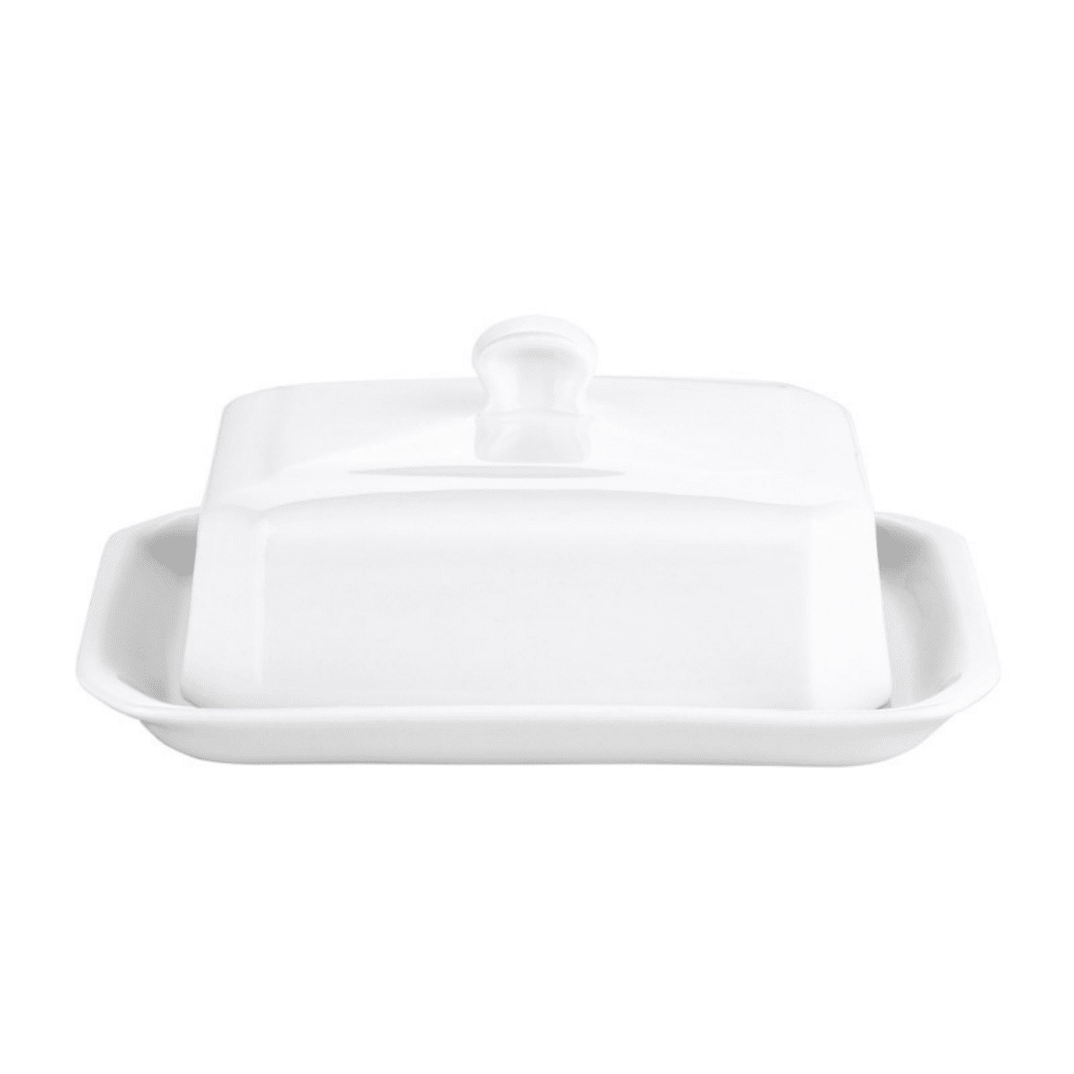 Pillivuyt Large Butter Tray with Cover, European Style