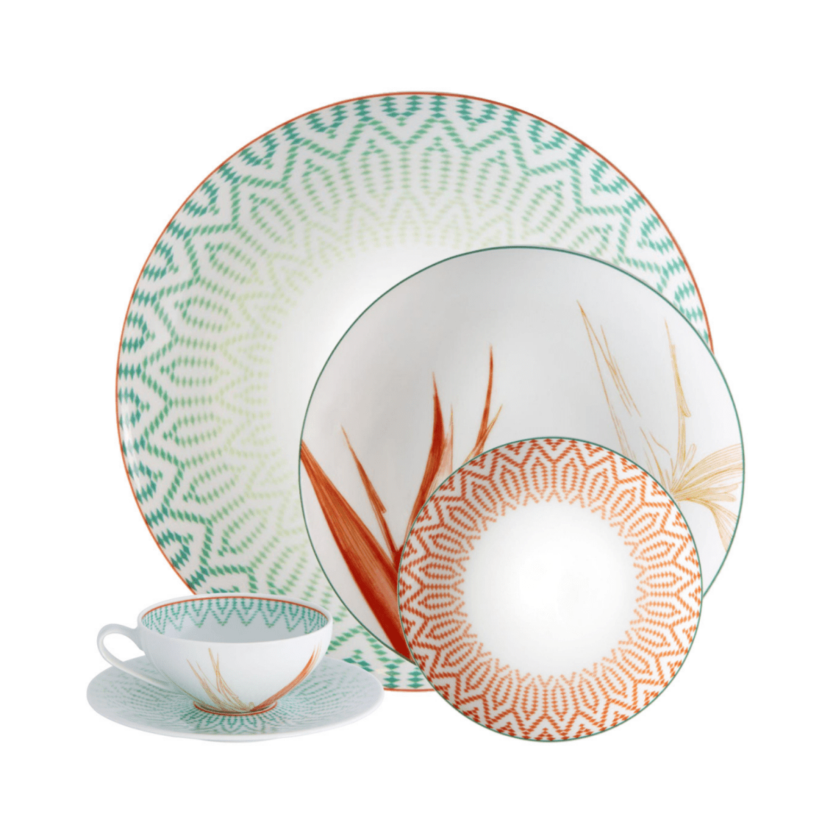 Vista Alegre Fiji 5 Piece Place Setting