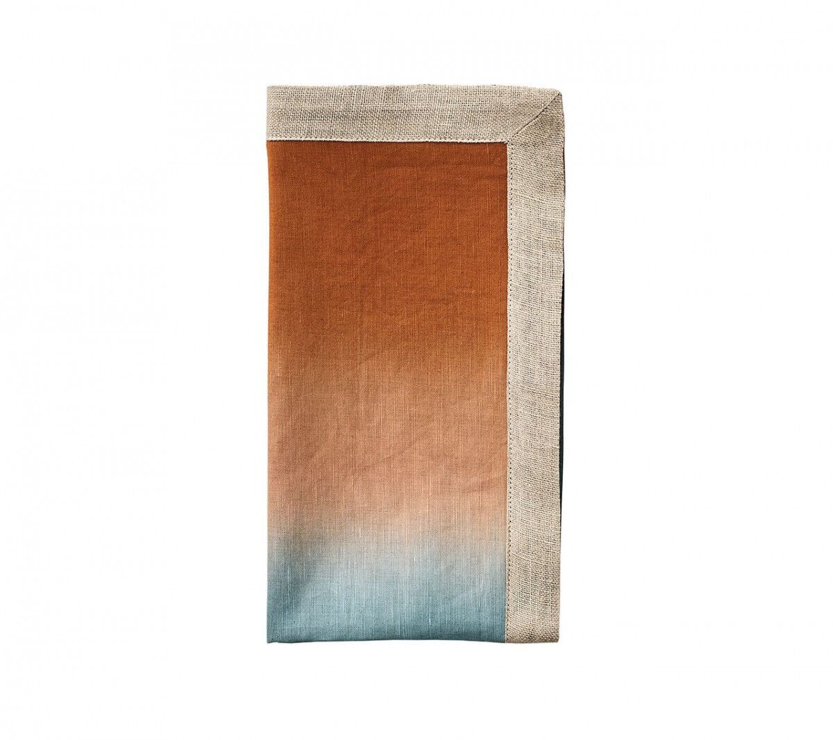 Dip Dye Napkin Midnight Copper