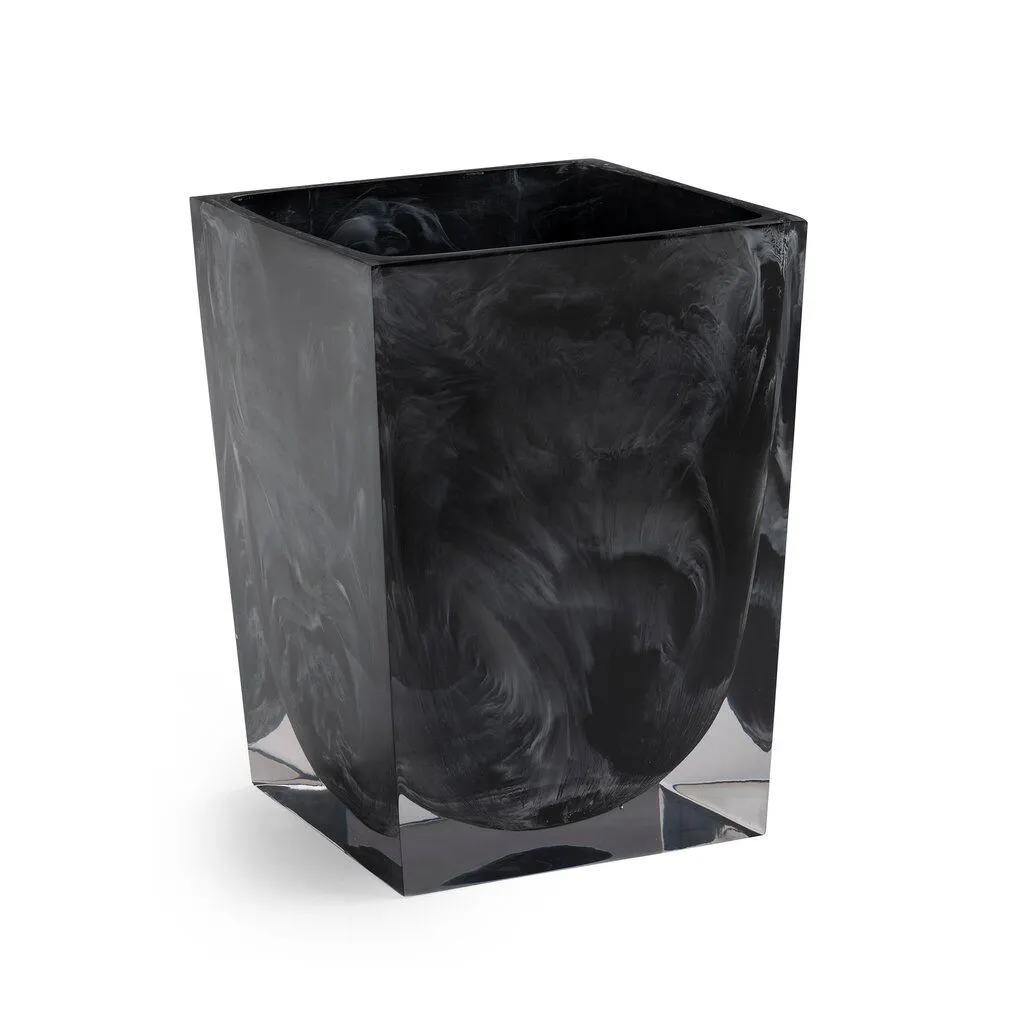 Ducale Black Waste Basket