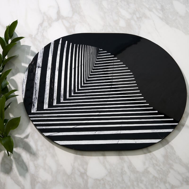 Von Gern Home Edifice Lacquer Placemats Set of 2