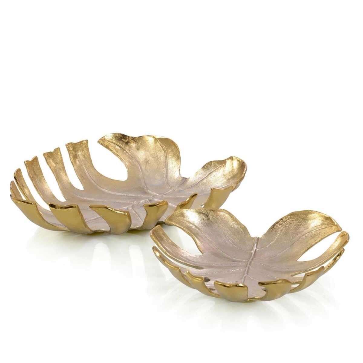 John-Richard Monstera Leaf Bowls - Set of 2