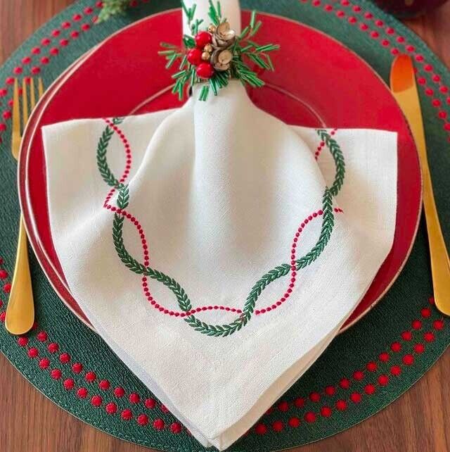 Bodrum Olympia Napkins - Set of 4 - Image 3