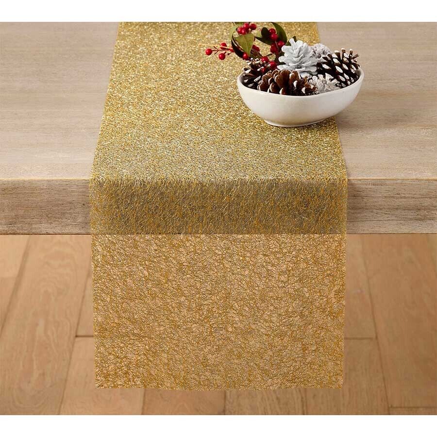 Chilewich Metallic Lace Runner - Image 3