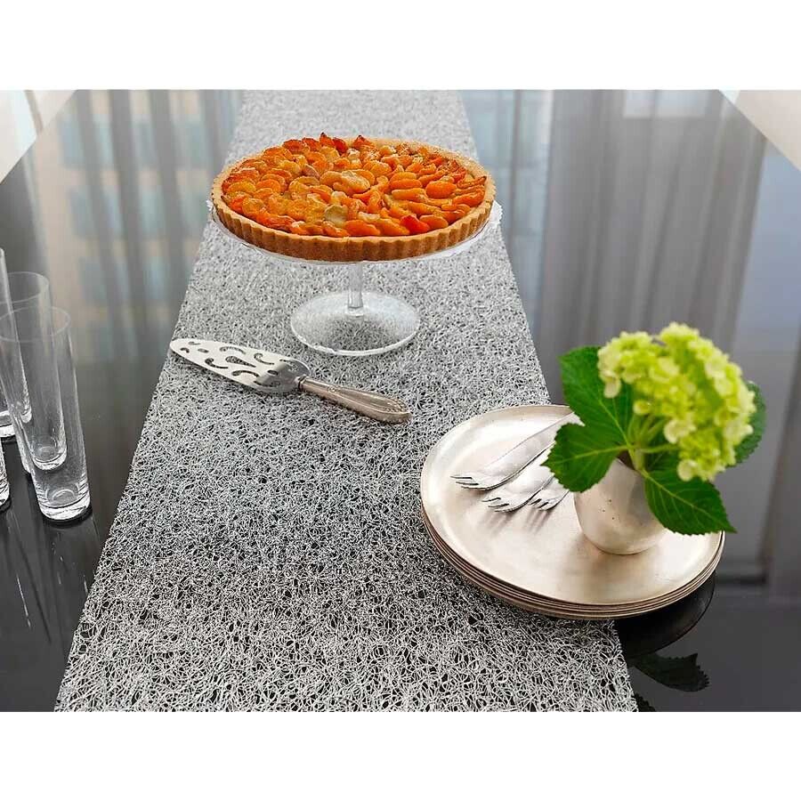 Chilewich Metallic Lace Runner - Image 8
