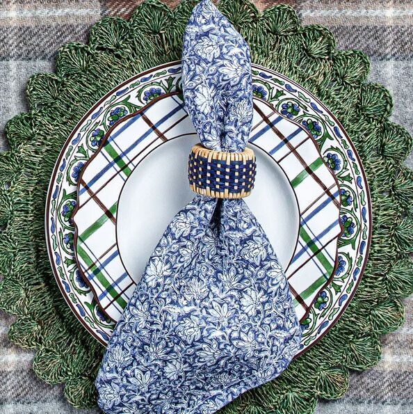 Juliska Woven Napkin Ring - Set of 4 - Image 2