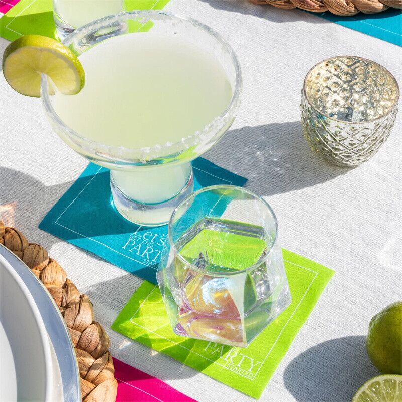 Table Theory Let's Party Cocktail Napkins - Image 7