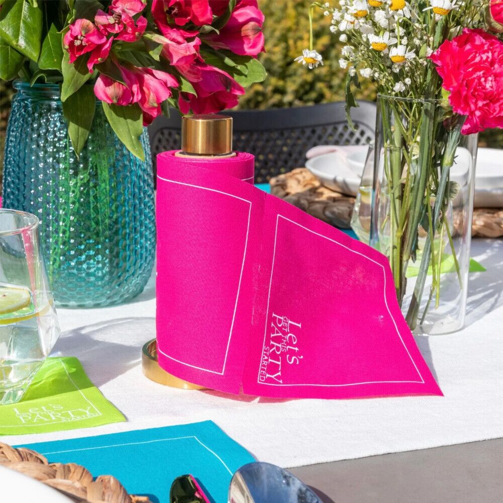 Table Theory Let's Party Cocktail Napkins - Image 12