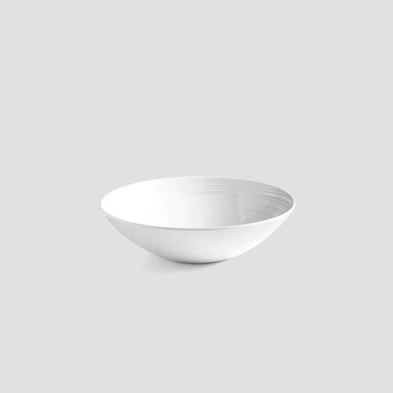 Q Home Artisan White Melamine Personal Bowl