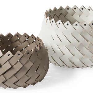 contemporary medium round baskets