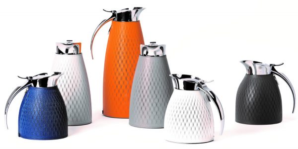 Perforated Carafe in London Leather