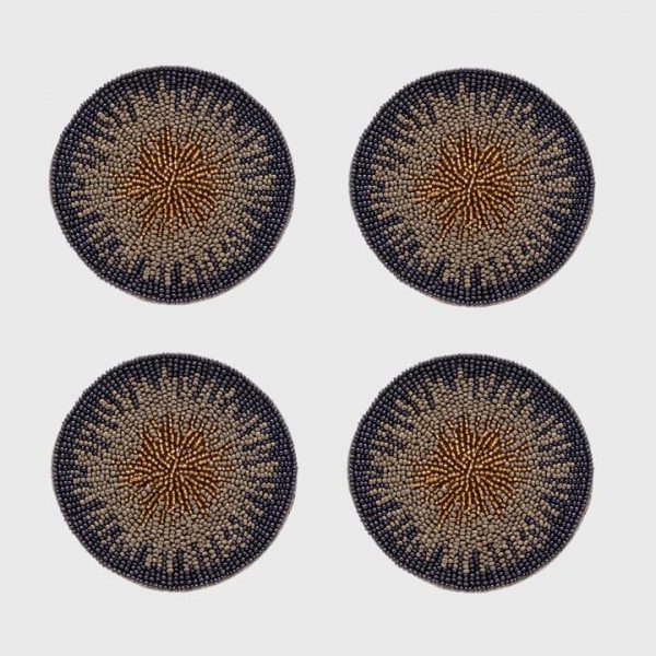 Ombre Coasters In Navy 1