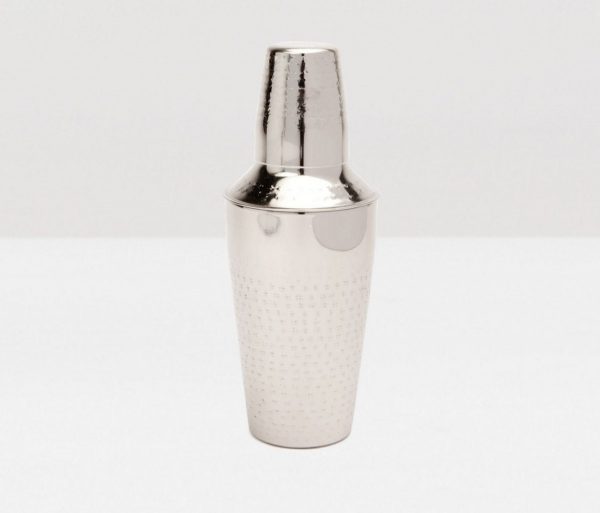 Etched Metal Cocktail Shaker