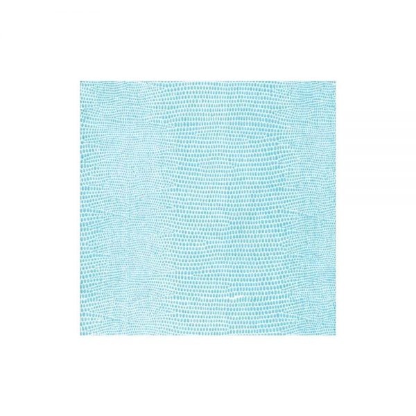 Lizard Paper Linen Cocktail Napkins in Turquoise