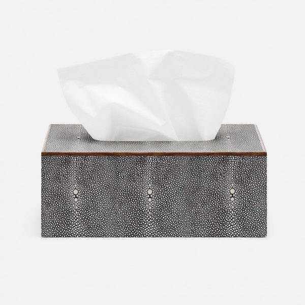 Manchester Cool Grey Rectangular Tissue box