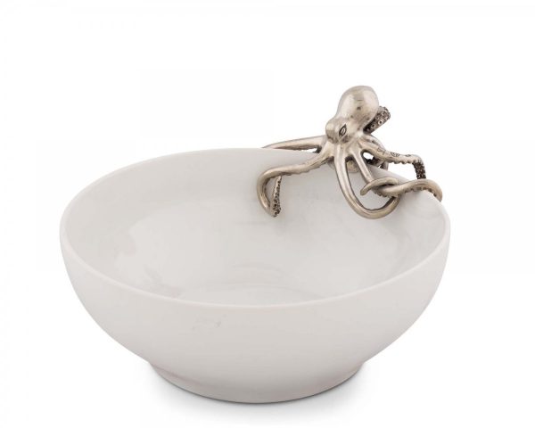 Octopus Stoneware Bowl Large