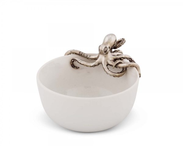 Octopus Stoneware Bowl Small