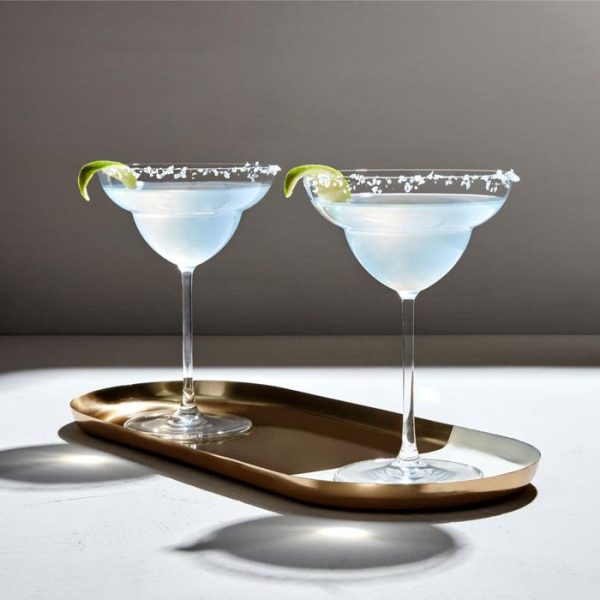 Vintage Margarita Glasses - Set of 2