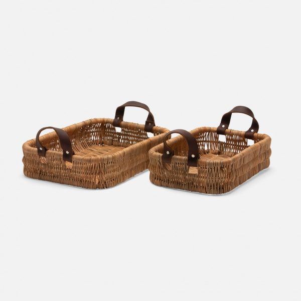 Yakima Natural Wicker Rectangular Baskets
