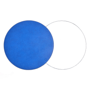 Blue & White Round Reversible Placemat