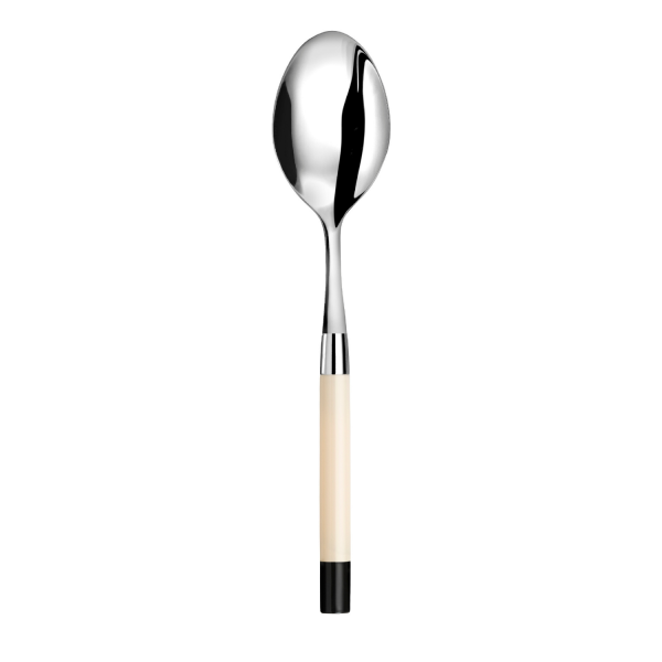 Conty Ivory Black Serving Spoon