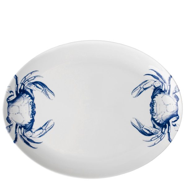 Crab Blue Medium Couple Platter