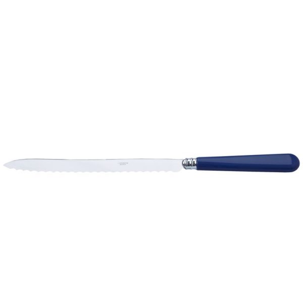 Helios navy blue bread knife