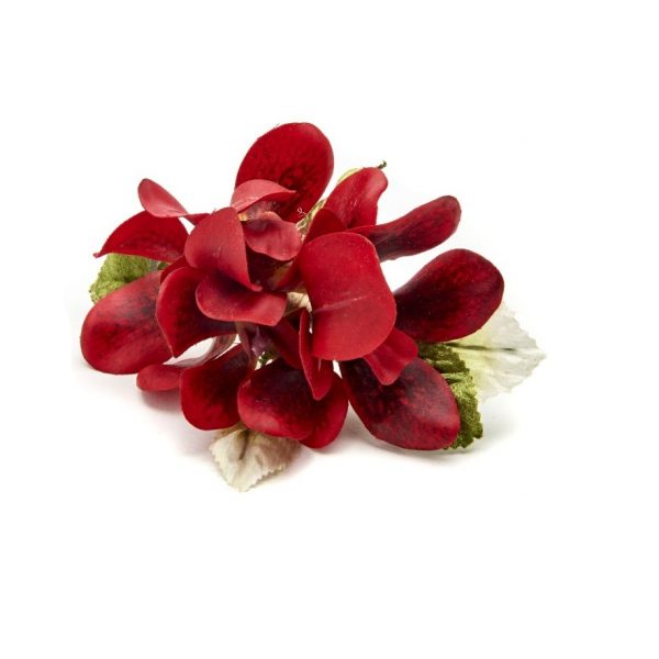 Crimson Orchid Napkin Ring
