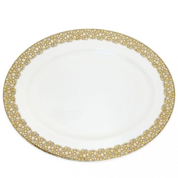Ellington Shimmer Large Oval Platter