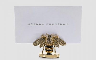 Joanna Buchanan Stripey Bee Place Card Holders – Set of 2