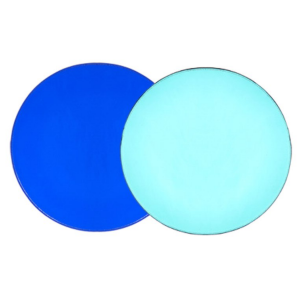 Turquoise & Blue Patent Leather Reversible Placemat