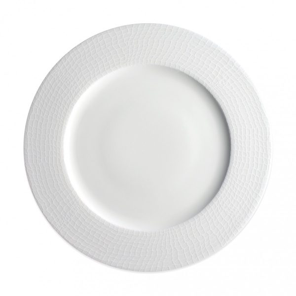 White Catch Dinner Plate