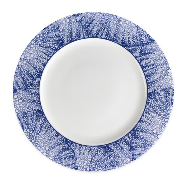 Blue Sea Fan Dinner Plate