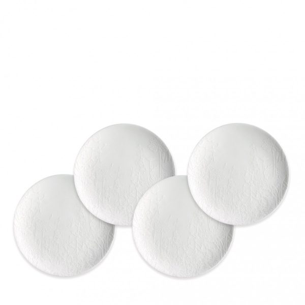 White Summer Canapes Set of 4