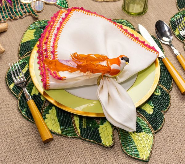 Belize Placemat in Green Lifestyle 2