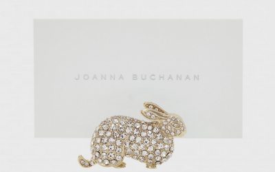 Joanna Buchanan Bunny Placecard Holders – Set of 2