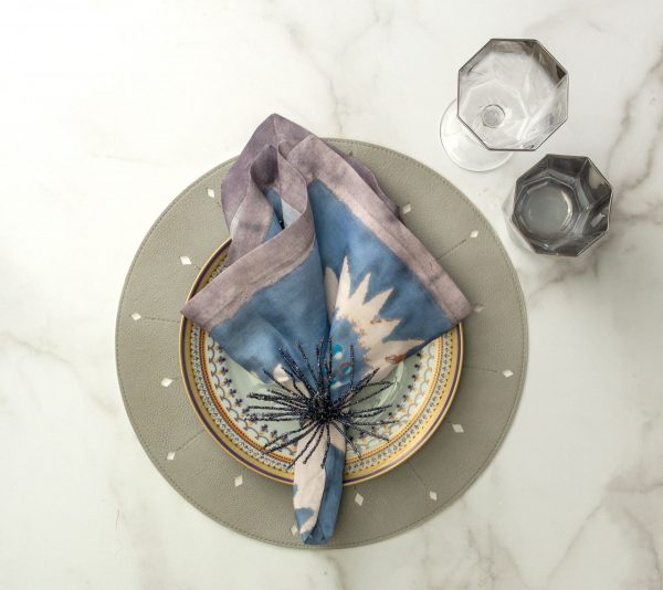 Dart Gray beige Placemat lifestyle