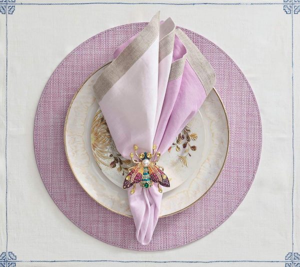 Glam Fly Napkin Ring in Multi Lifestyle 2