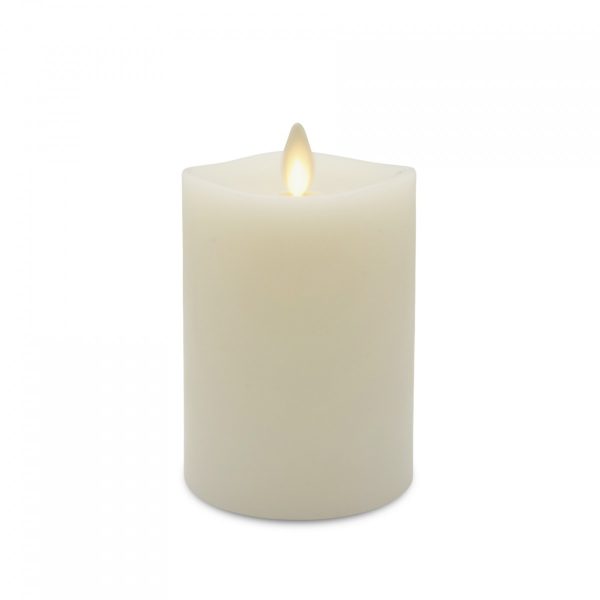Matchless Candle Co Moving Flame Pillar Candle 3 x 4.5